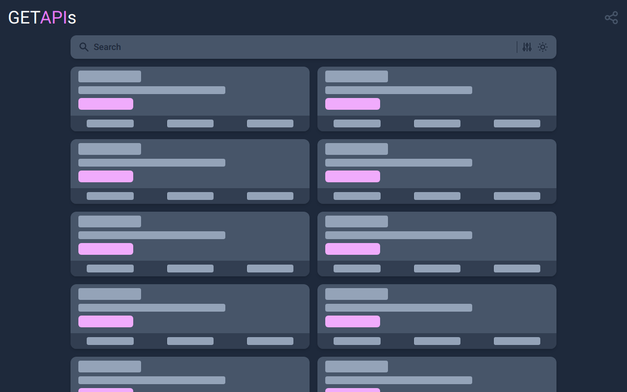 Get APIs